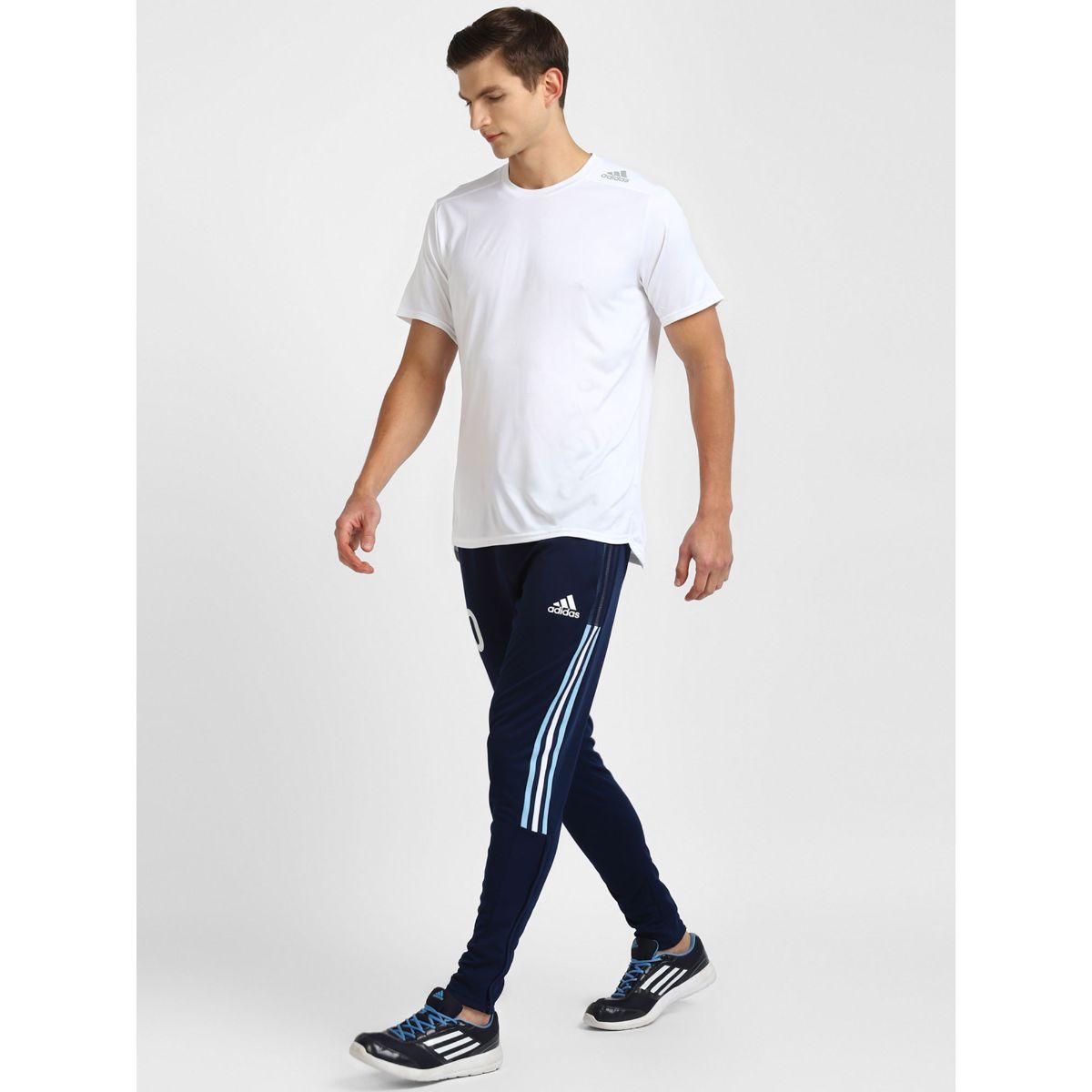 adidas Pitch 2 Street Messi Tracksuit Bottoms - Semi Lucid Blue/White –  Soccer World